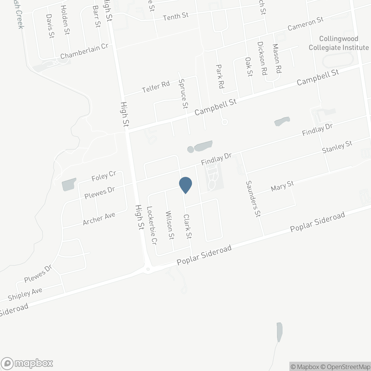 15 CLARK STREET, Collingwood, Ontario L9Y 0H9